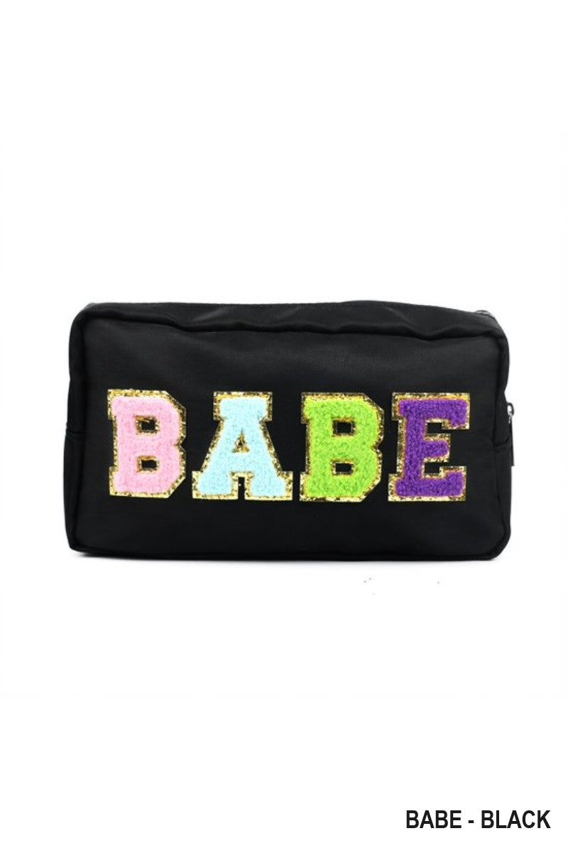 Varsity Letter BABE Bag
