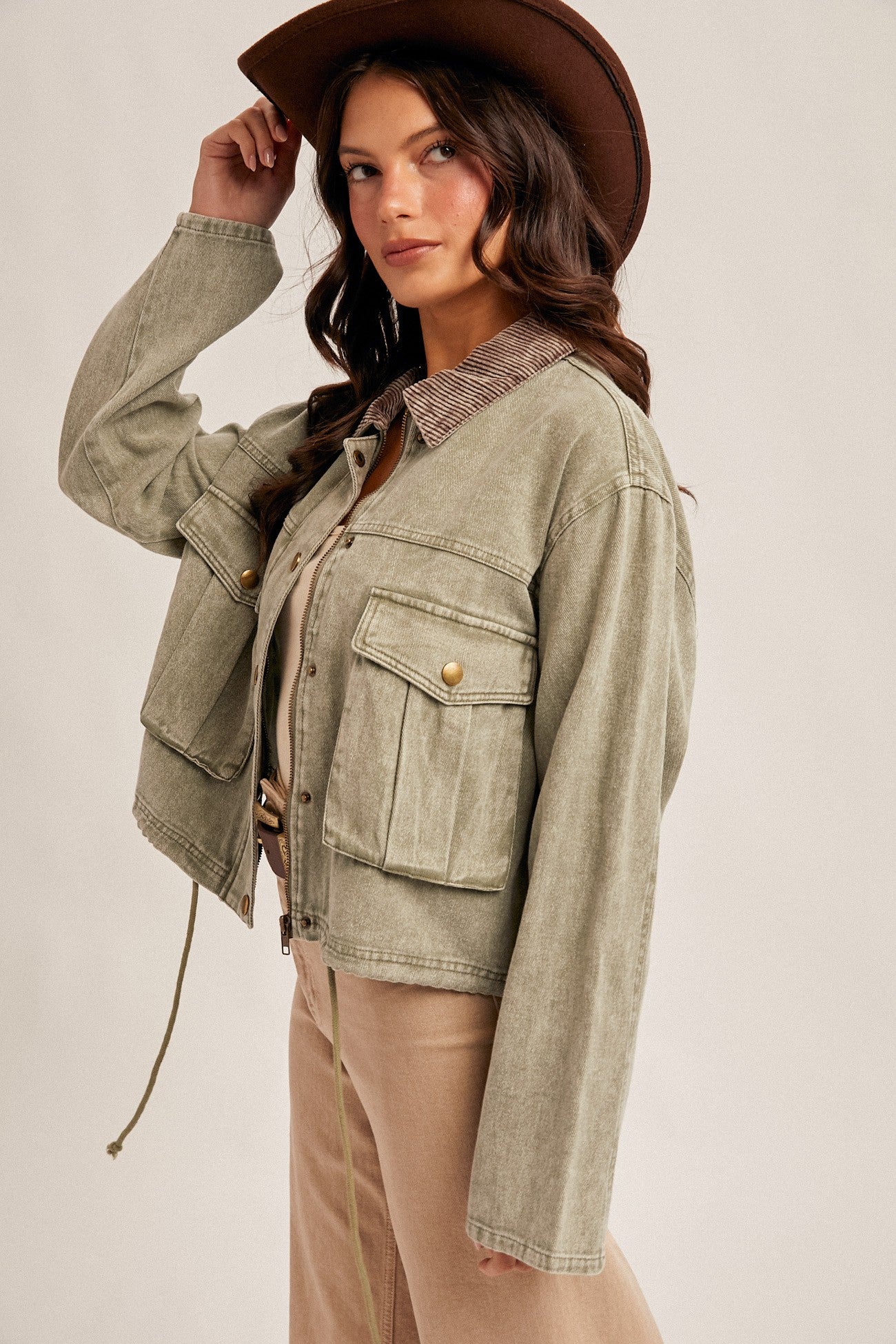 *PRE-ORDER* The Hattie Jacket Olive