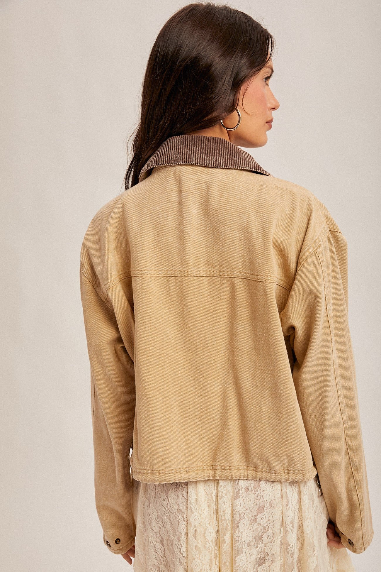 *PRE-ORDER* The Hattie Jacket Sand Beige