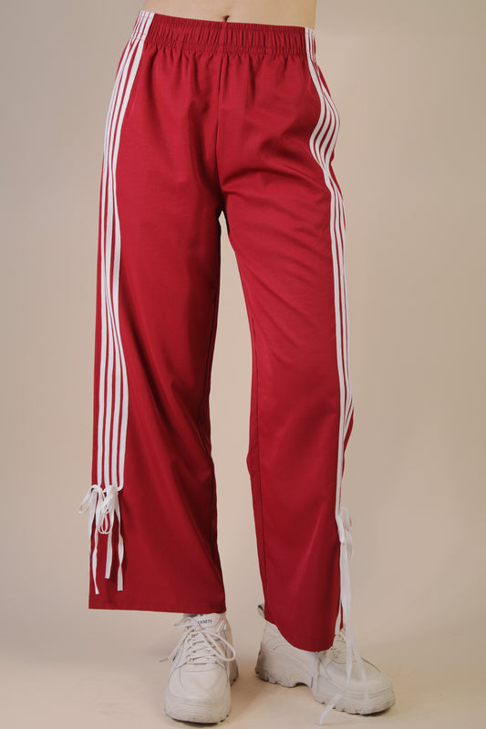 Jersey Ribbon Tie Pants