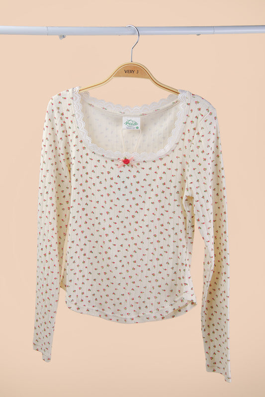Blossom & Lace Top