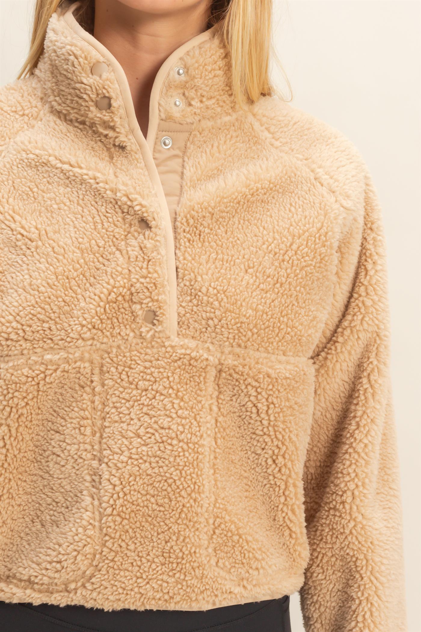 Cozy Sherpa Pullover