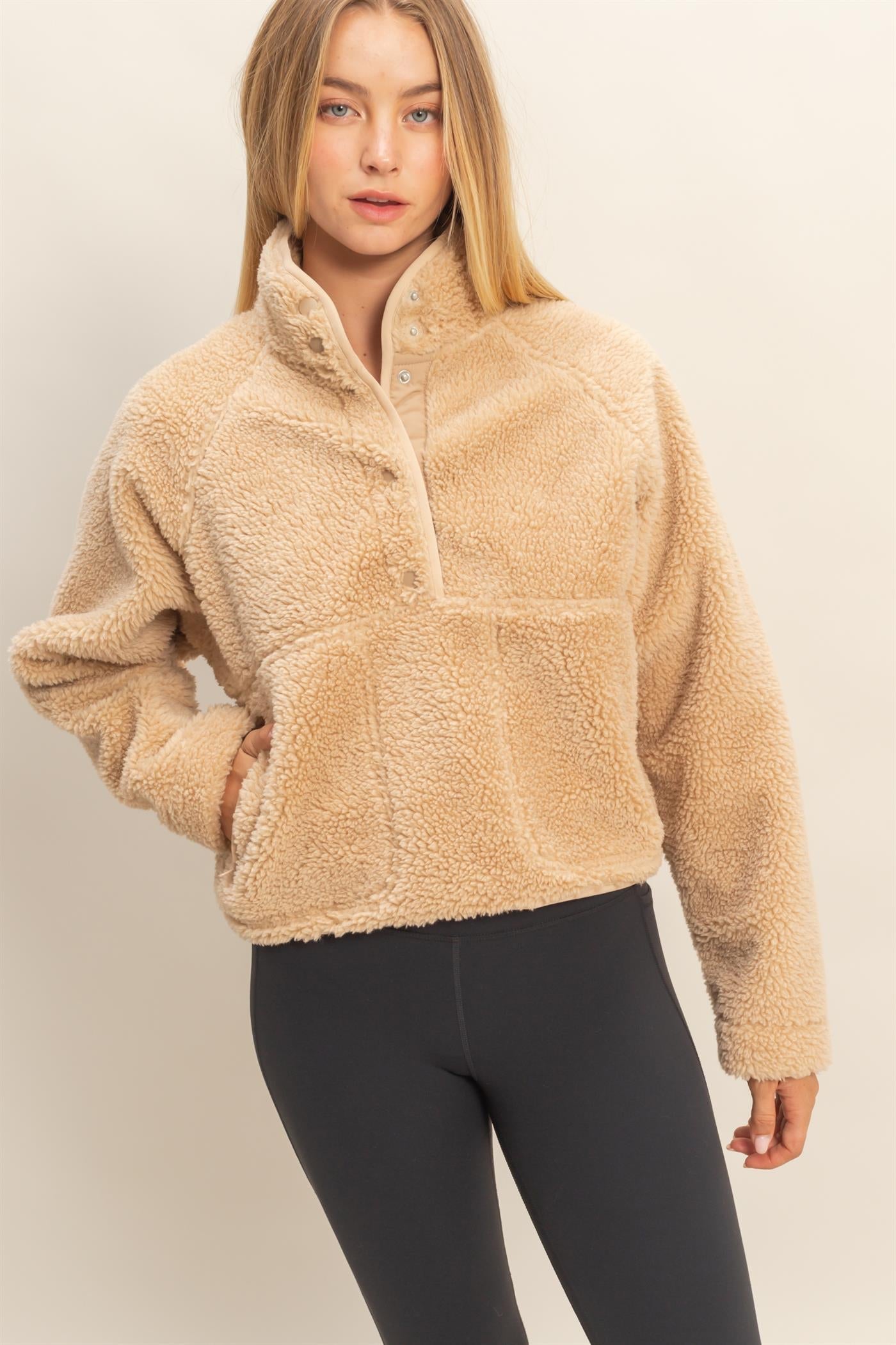 Cozy Sherpa Pullover