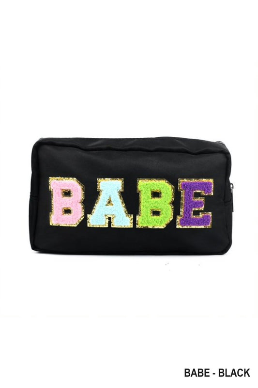 Varsity Letter BABE Bag