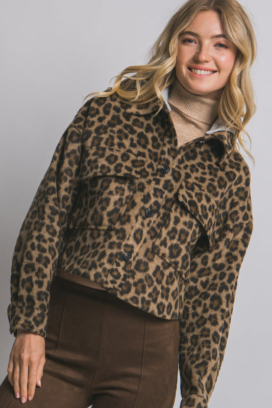 Leopard Print Shacket