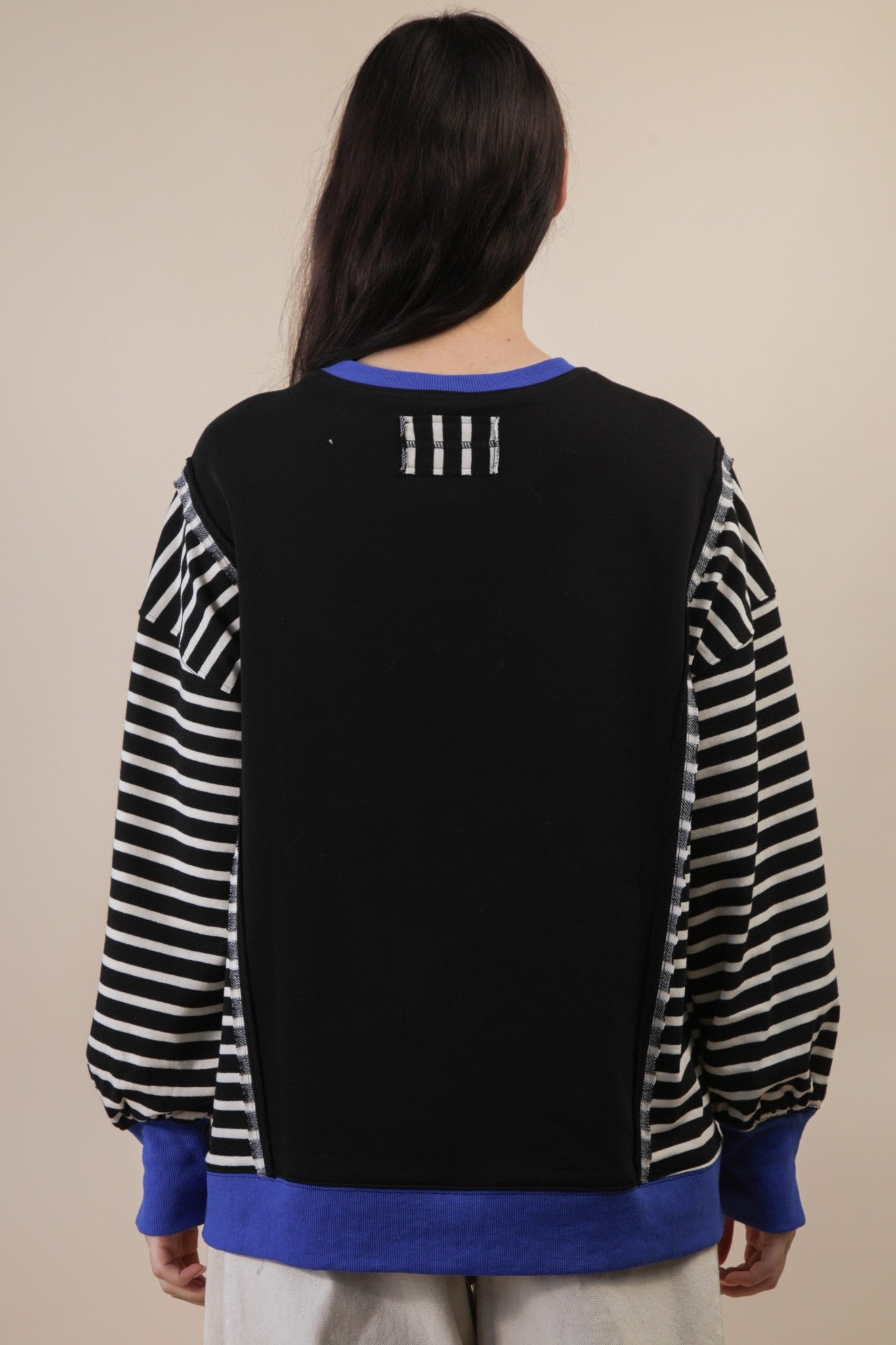 Good Vibes Only Oversized Strip Top