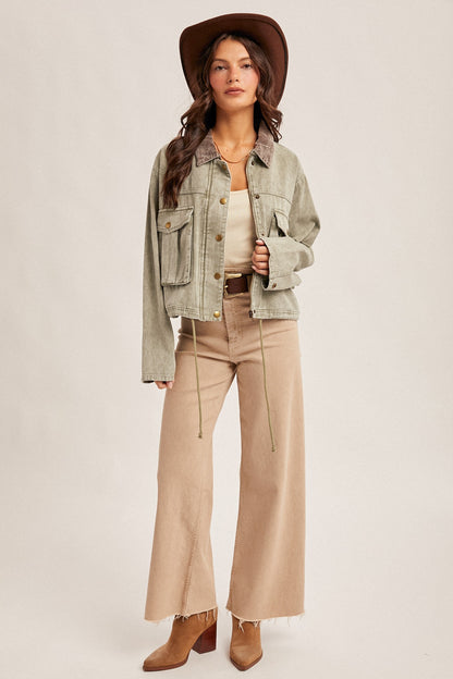 *PRE-ORDER* The Hattie Jacket Olive