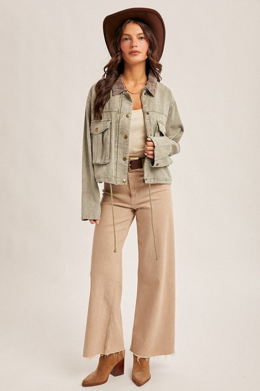 *PRE-ORDER* The Hattie Jacket Olive
