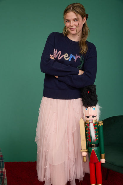 Merry Holiday Sweater Red