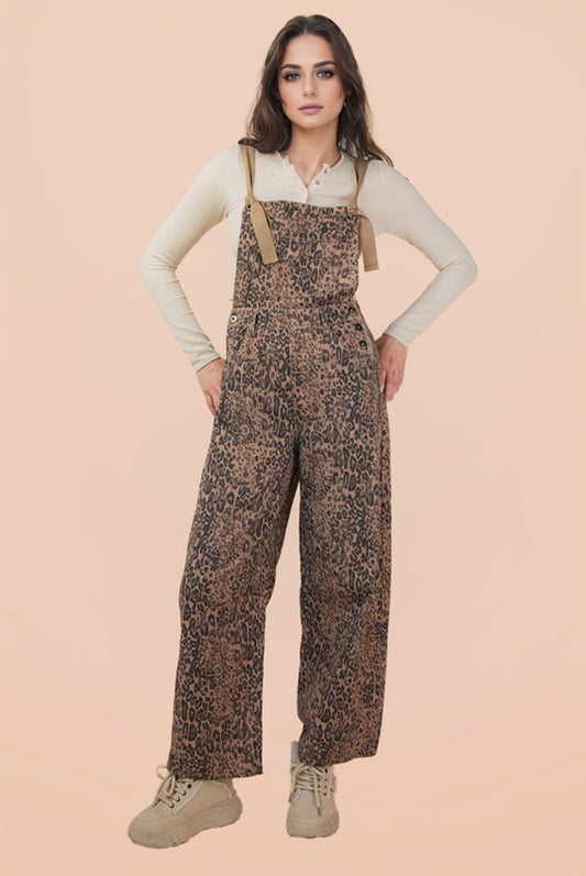 Mocha Barrell Overall