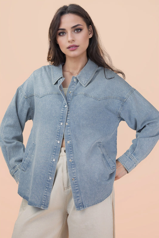 Wanderin’ West Denim Shirt