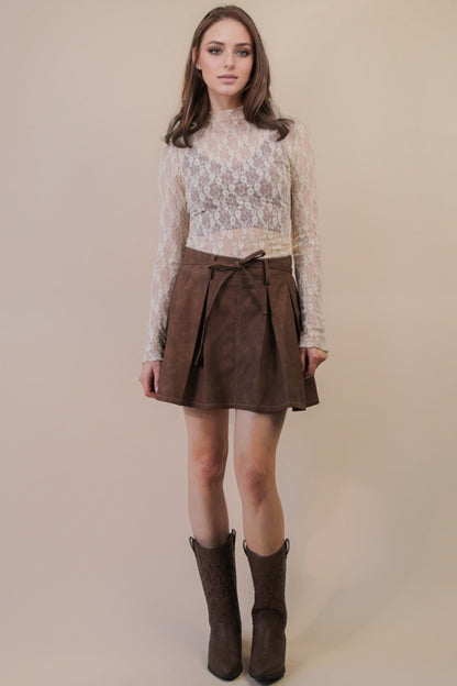 Champagne Problems Lace Top