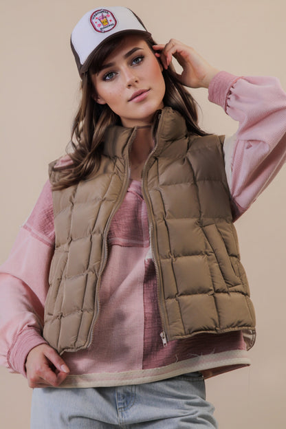 Cozy Mocha Vest