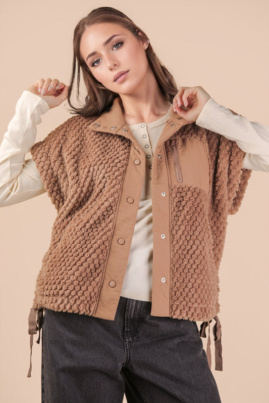 The Sugar Beige Vest