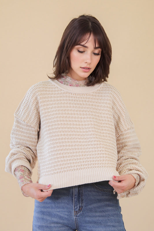 The Wren Sugar + Oat Sweater