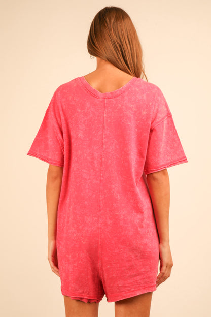 Just a little pink romper!