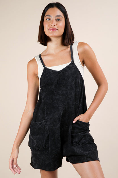 Harlow Washed Romper 🌿