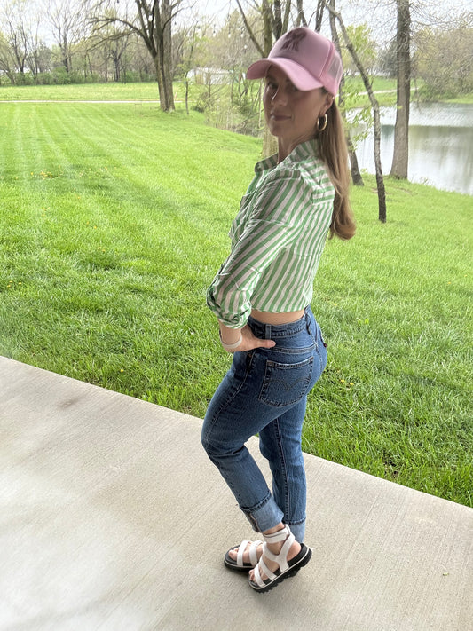 🍀 Lucky Stripes Top