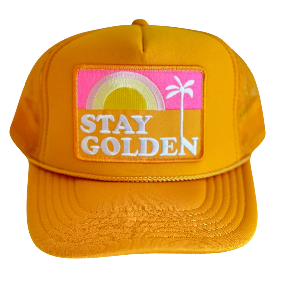 Trucker Hat Stay Golden