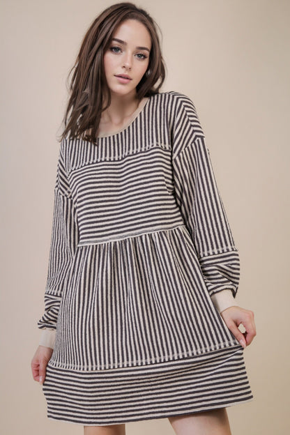 Chocolate Stripe Dress