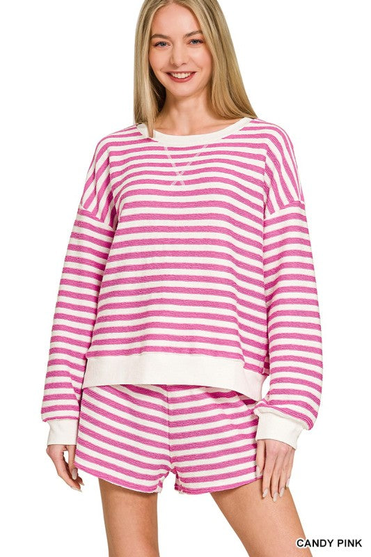 Pink Sugar Stripe Set