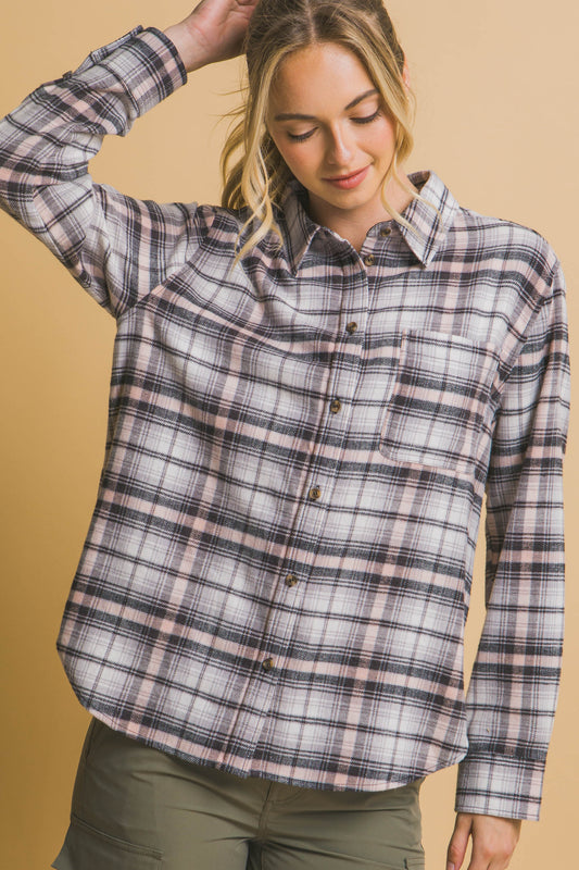 Favotire Fall Flannel Black