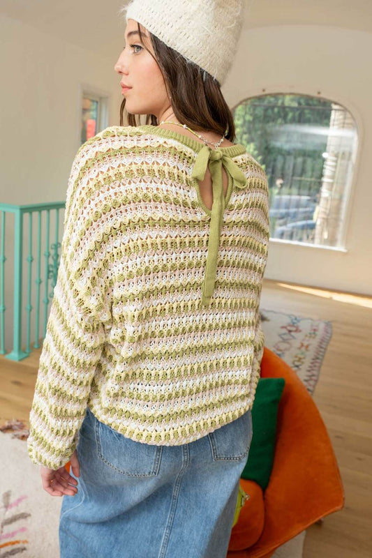 Free Spirit Knit Early Spring Sweater