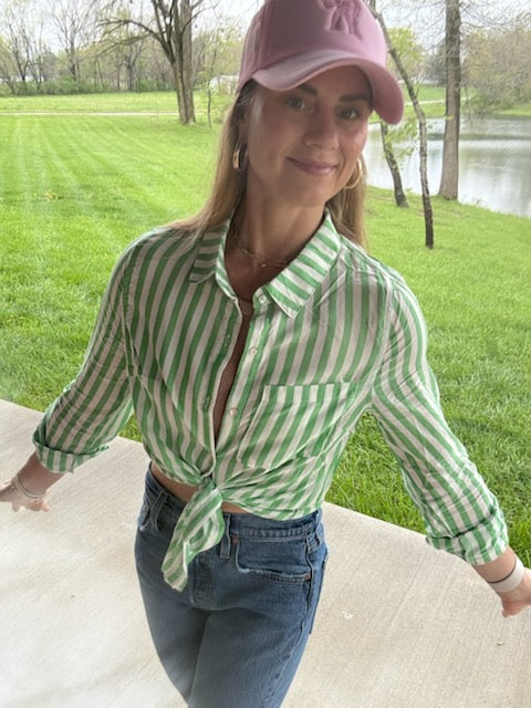 🍀 Lucky Stripes Top