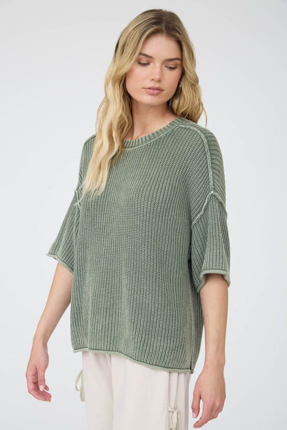 Sweet on You Sweater Olive