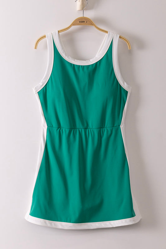 Sweet Sierra Active Dress Green