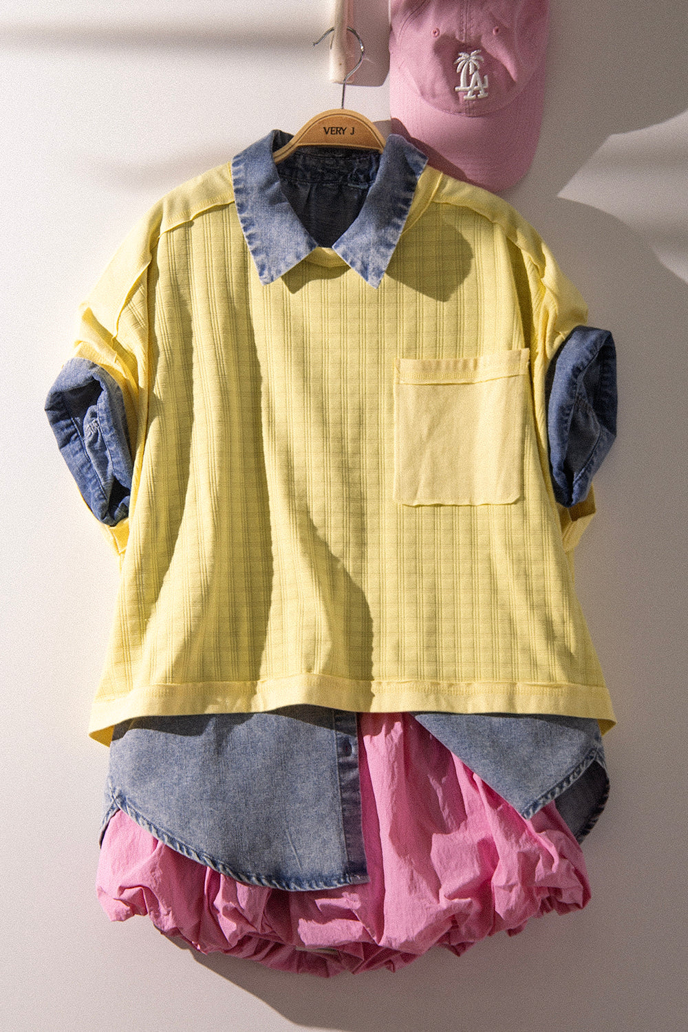 It was all yellow...Top!