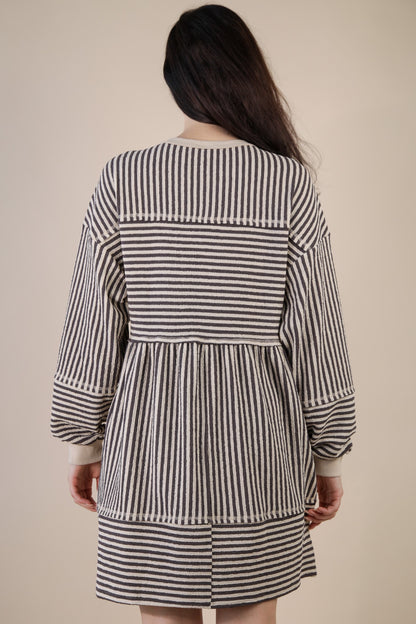 Chocolate Stripe Dress