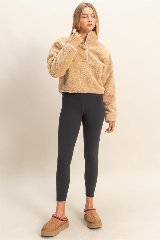 Cozy Sherpa Pullover