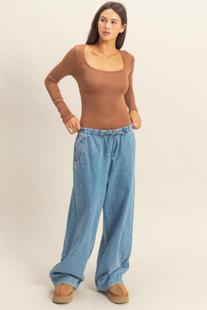 Tiramisu Tie Back Bodysuit