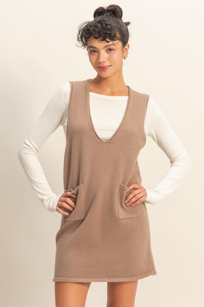 The Marlee Sweater Mini Dress