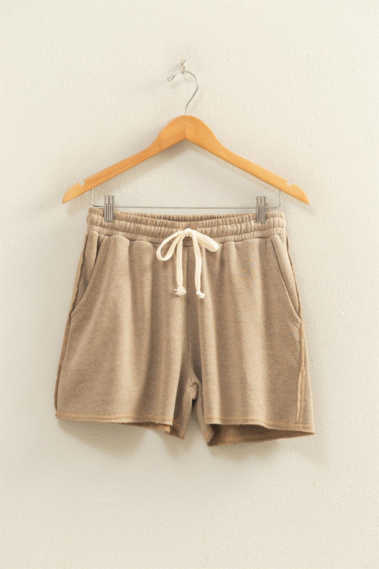 Burnout French Terry Mocha Shorts