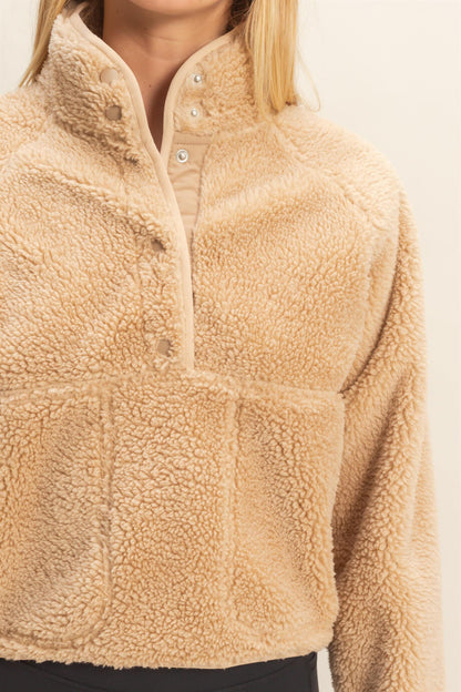 Cozy Sherpa Pullover