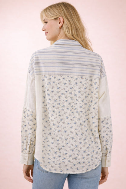 A Touch of the Blues Shacket